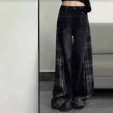 Vibe Hottie Fried Street Wash Denim Leg Set Design Strap Pile Trousers Calves Denim Shorts Cover