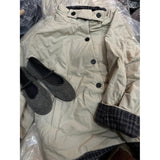 Carriage Color Retro Collar Two Sides Of The Cotton Dress Women's Winter Small Jacket To Keep Warm Cotton Jacket Jacket