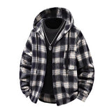 Autumn And Winter Wearing Black Ash Splicing Colliding College Style Cardigan Sweater Over The Couple Niche Oversize Knitwear Shirt