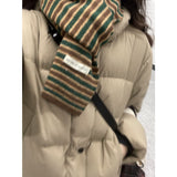 French Collar Cotton Coat Women's Autumn And Winter 2025 New High-End Feel Super-Good-Looking Cotton Jacket