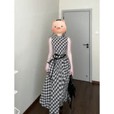 French Elegance Wears A Traceal Tice-Grow Dress Women's New Summer Design Commuting Long Skirt
