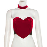 2025 Spring Fashion Trend Women's New Word Shoulder To Wear Body-To-Back Sexy Vest