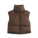 Women's Clothing 2025 New Women's Dress Color 9 Color Collar Vest Vest