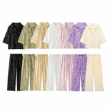 Women's Trousers Series Loose Shirt 2025 New Dessert Summer Fashion Set