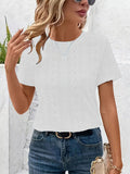 New Wish Hot-Solded Empty V-Neck Short-Sleeved Bat Sleeves Thin T-Shirt New T-Shirt