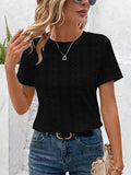 New Wish Hot-Solded Empty V-Neck Short-Sleeved Bat Sleeves Thin T-Shirt New T-Shirt