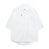 Men's High-End Casual Shirt Short-Sleeved Shirt Men's Shirt With Summer New Small Simple And Generous