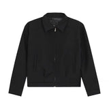 Vintage Short Jacket Men's And Women's Spring And Autumn Cushion Shoulder Suit Collar Pilot Fashion Niche Baseball Suit Coat