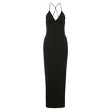 2025 Summer Fashion Trend Women's New Hanging Neck-Closing Body-In-Body-In-Fucking Dress