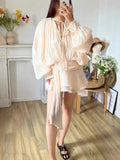 French Pure-Want Wind To Close The Waist Irregular Hem Dress Women 2025 Spring New Temperament High-End Folding Skirt Skirt