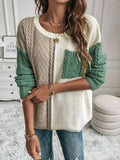 New Knitted Long-Sleeved Long-Sleeved Knitted Jersey Sweater In Autumn/Winter 2025