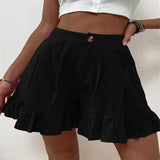 Shorts Women's Summer Wearing Casual Broad Legs Loose Shorts 2025 Summer New Women's High Waist Shorts