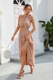 2025 Women's Fashion Slanted Shoulder Bow Set Open Large Pendulum Dress Two Sets Of Women