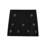 Metal Buckle Eye Hollow Design Round Collar Loose Short- Jacket High-Waisted Mini Skirt Set 2025 Spring Women's Clothing