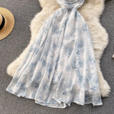 Gentle Wind And Raging Skirt Summer 2025 New Super Xiansen First Love Waist Seaside Beach Skirt