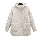 2025 Autumn New Women's Loose Cotton Clothes Long Jacket Jacket