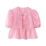 Spring 2025 New Women's Leopard Print Short-Sleeved Shirt