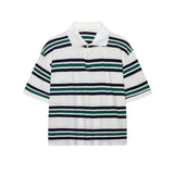 2025 Spring Long Sleeves Vintage Striped Spoo T-Shirts For Loose T-Shirts